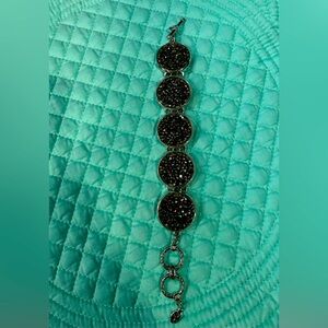 Myka carky bracelet 8” Swavorski crystals